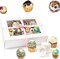 25 Cupcake Boxes with Window & Inserts, Holds 12 Each, Food-Grade